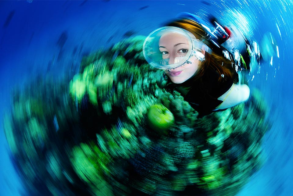 Silvia Boccato underwater photographer